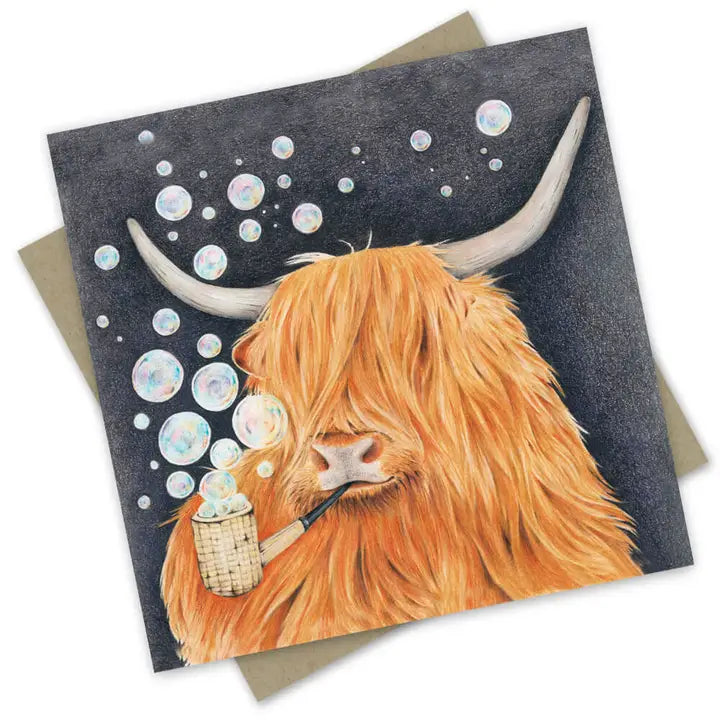 Airy Coo Greeting Card