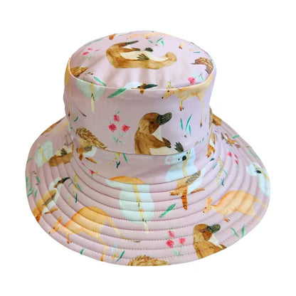 Reversible Swim Hat-Aussie Animals 6-24 months