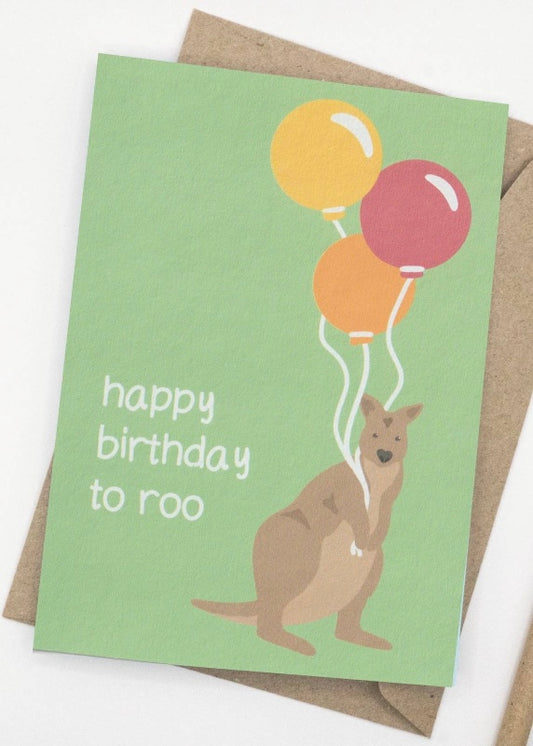 Birthday Roo Card