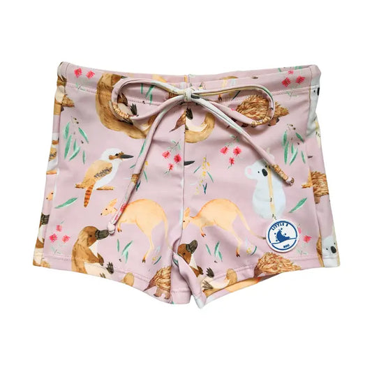 Swim Shorts-Aussie Animals Approx 2 year